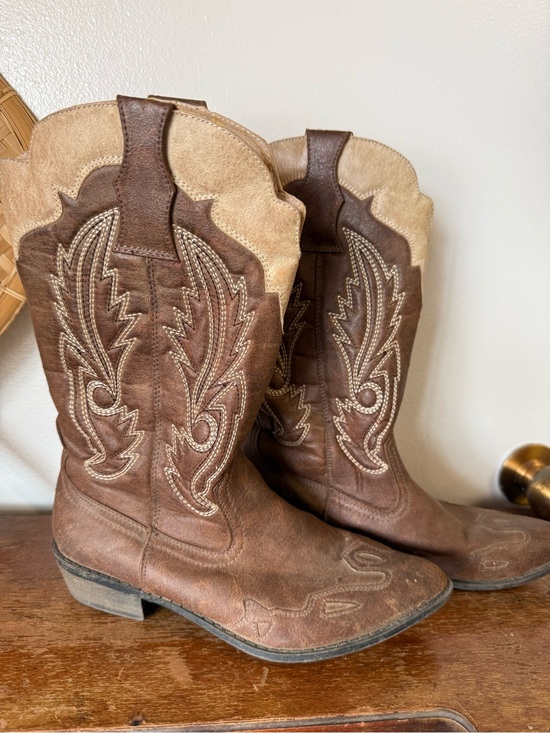 Coconuts by Matisse Shoes - Coconuts by Matisse “Cimmaron” Western Boots – Women’s Size 7.5M Brown & Tan